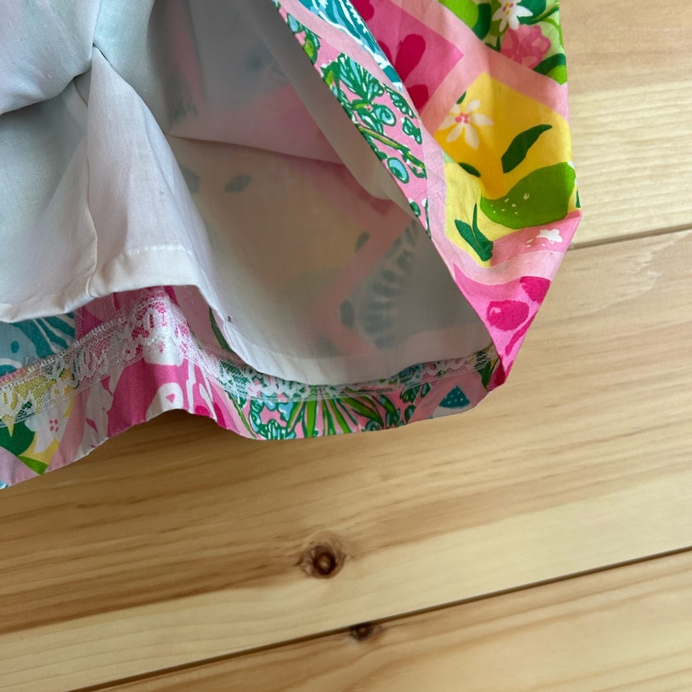 Lilly Pulitzer Patchwork Pattern Skirt - image 4